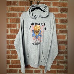 Metallica 2021 Tour Hoodie Official Merchandise Size Large